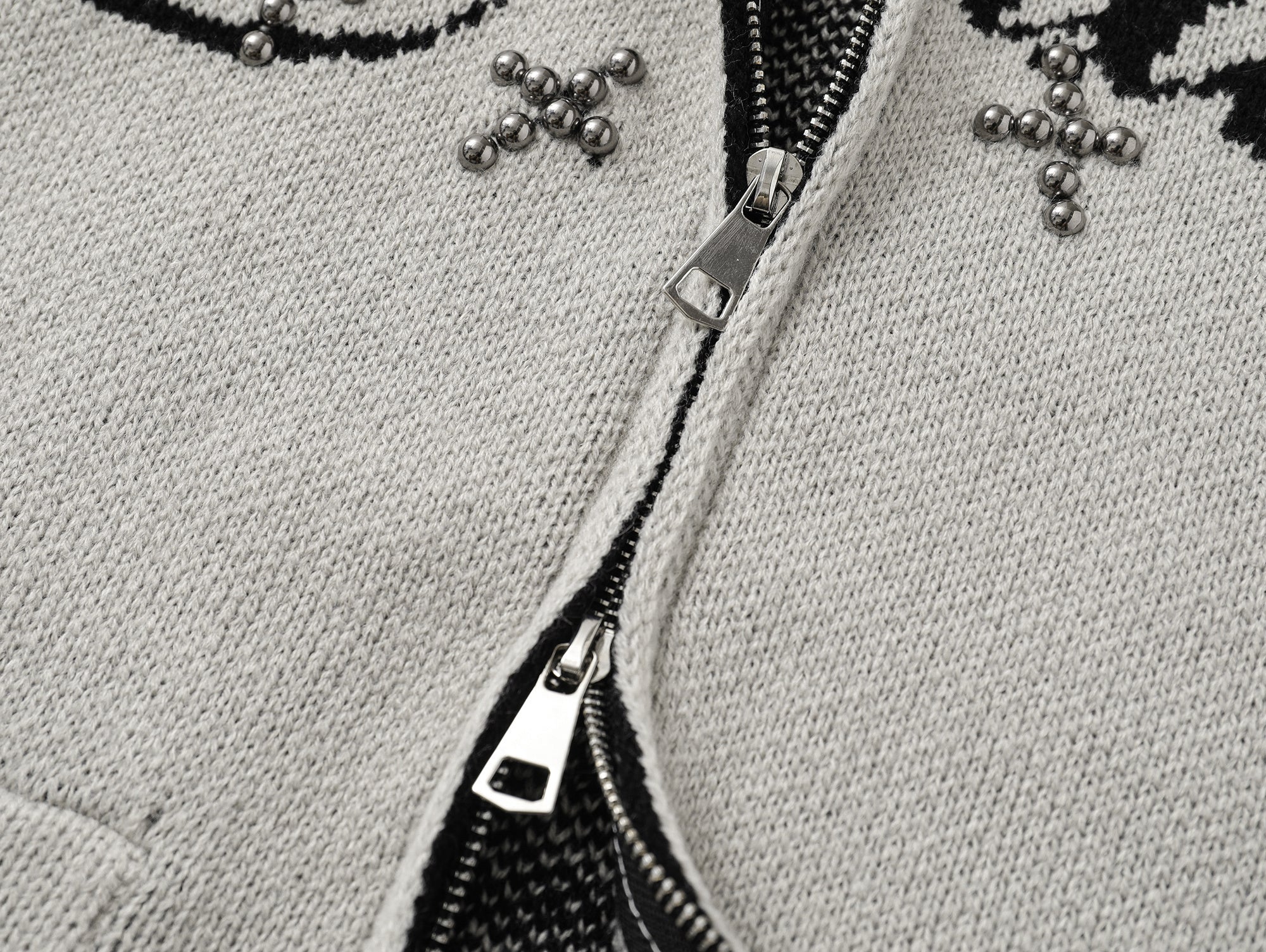 Omirad Eye Vision Knit Zip Cardigan
