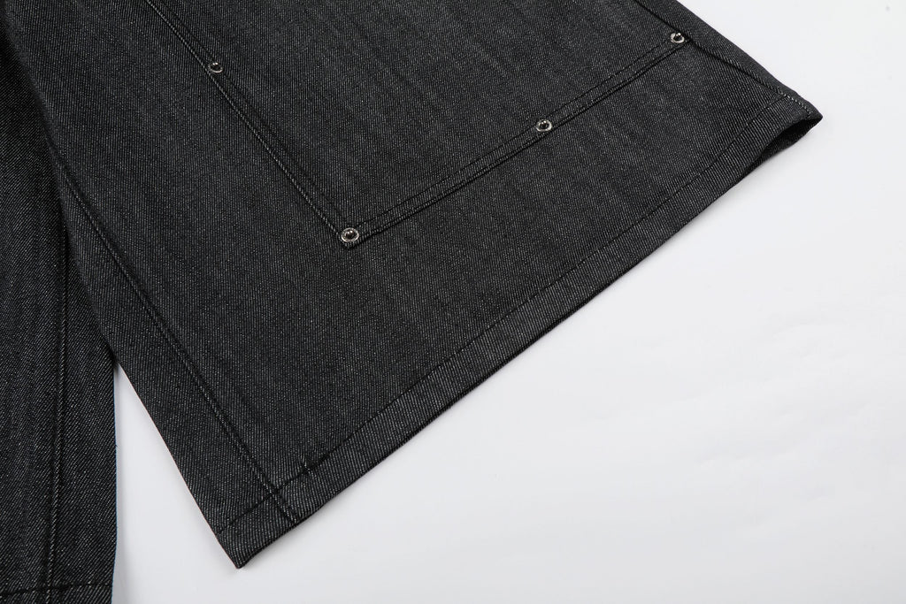 Omirad Raw Denim Baggy Shorts