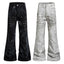 Omirad Washed Utility Flare Denim Jeans