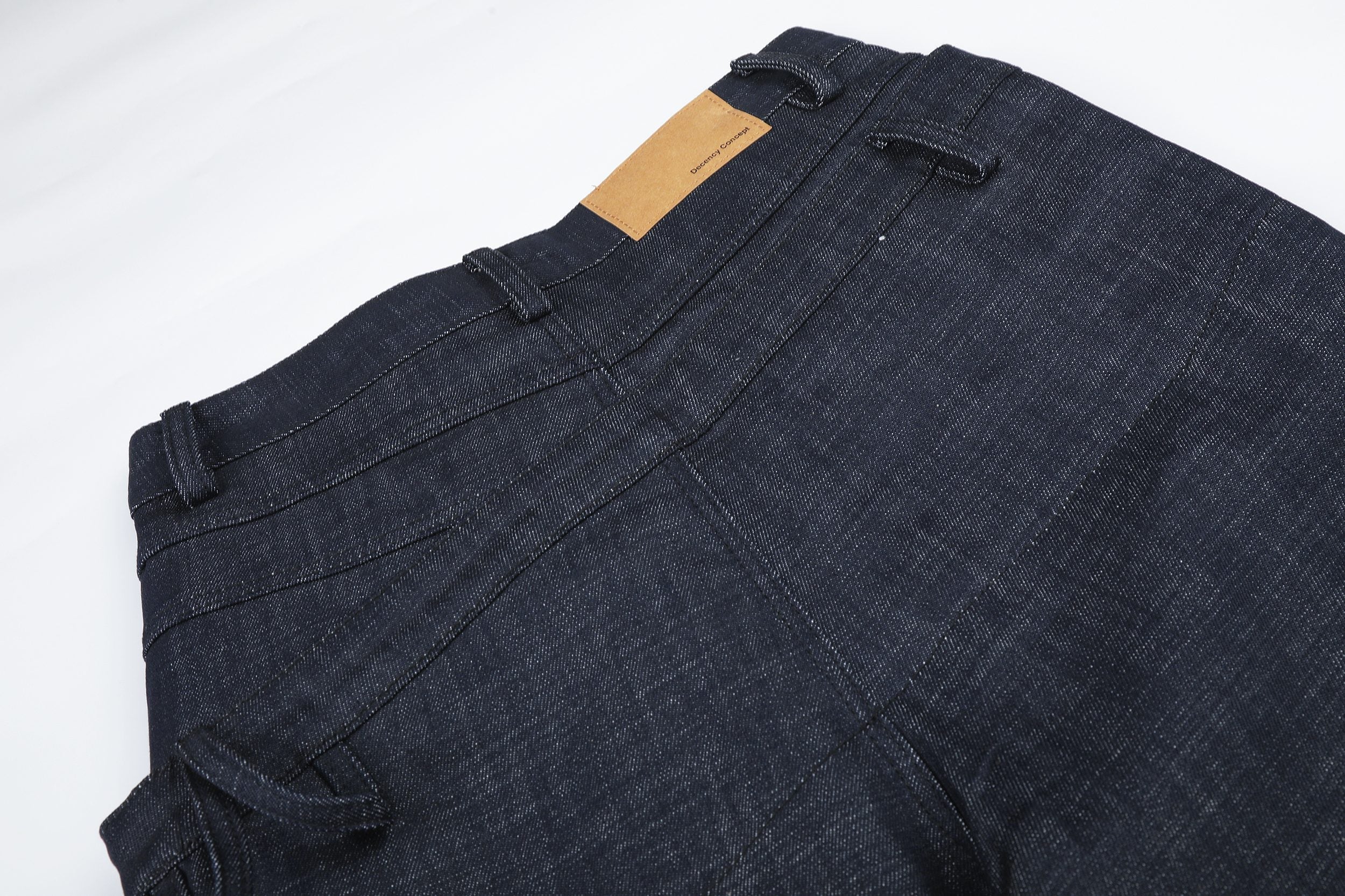 Omirad Layered Waist Wide-Leg Jeans