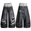 Omirad Layered Distressed Balloon Jeans