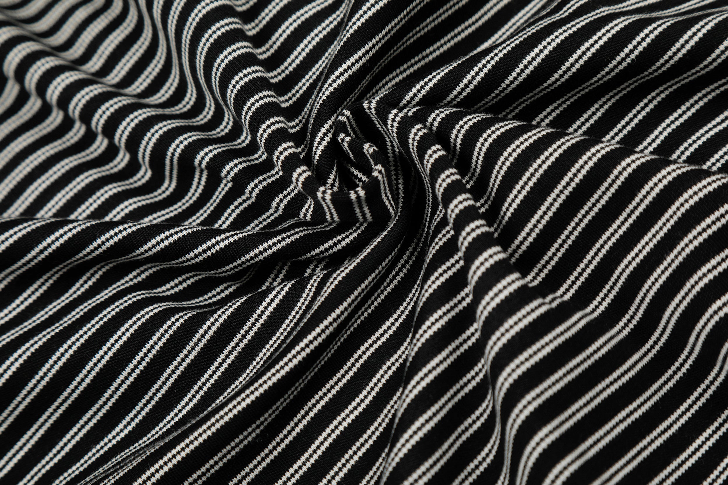 Omirad Striped Graphic Zip Hoodie