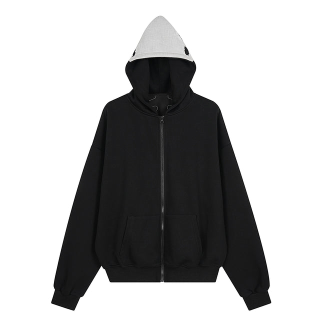 Omirad Skeleton Zip-Up Hoodie Main Image