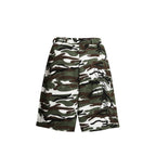 Omirad Camo Print Loose Shorts