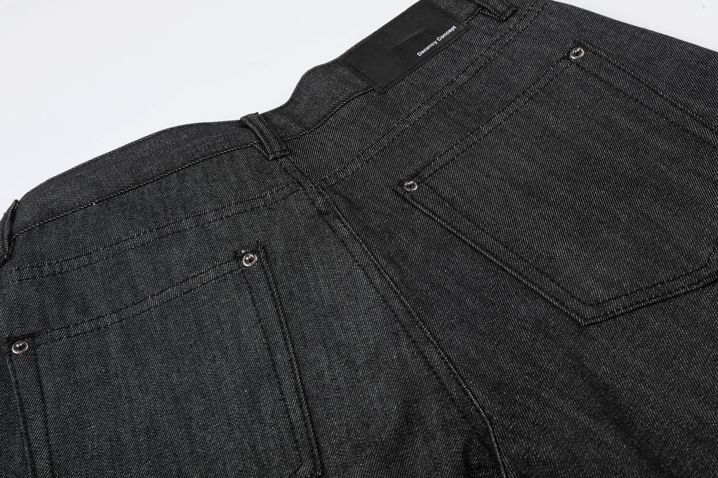 Omirad Raw Denim Baggy Shorts