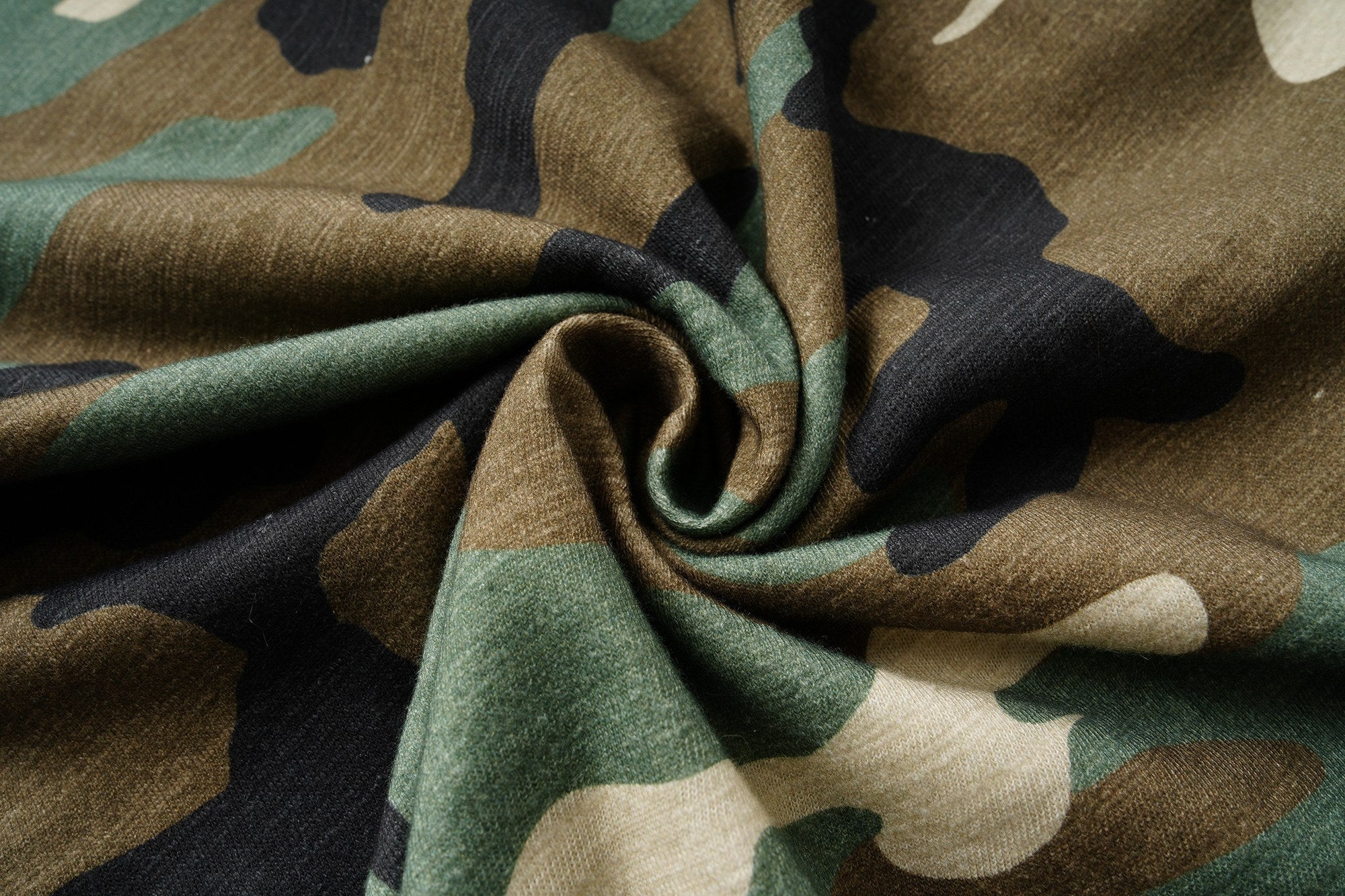 Omirad Layered Camo Graphic Long Sleeve Tee