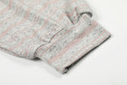 Omirad Graphic Striped Long Sleeve Tee