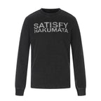 Omirad Waffle Knit Graphic Long Sleeve Tee