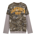 Omirad Camo Layered Long Sleeve Tee*