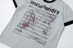 Omirad Melancholy Graphic Ringer Tee