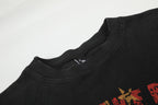 Omirad Vintage Graphic Waffle Long Sleeve Tee