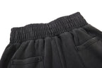 Omirad Cracked Logo Wide-Leg Sweatpants