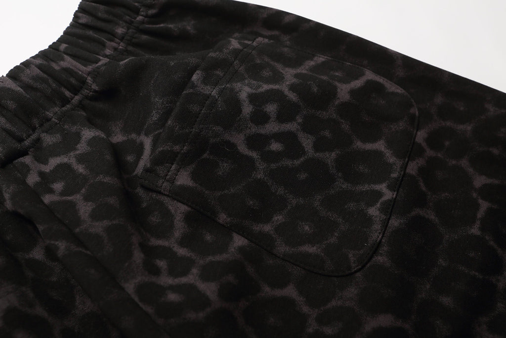 Omirad Leopard Print Loose Shorts