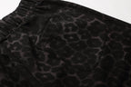 Omirad Leopard Print Loose Shorts